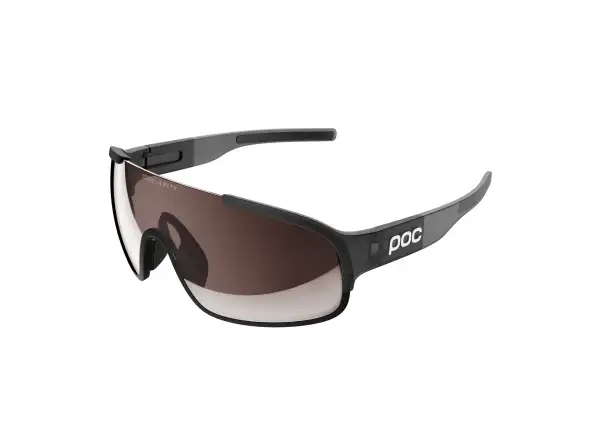 POC Crave okuliare Uranium Black Translucent/Grey Brown/Silver Mirror