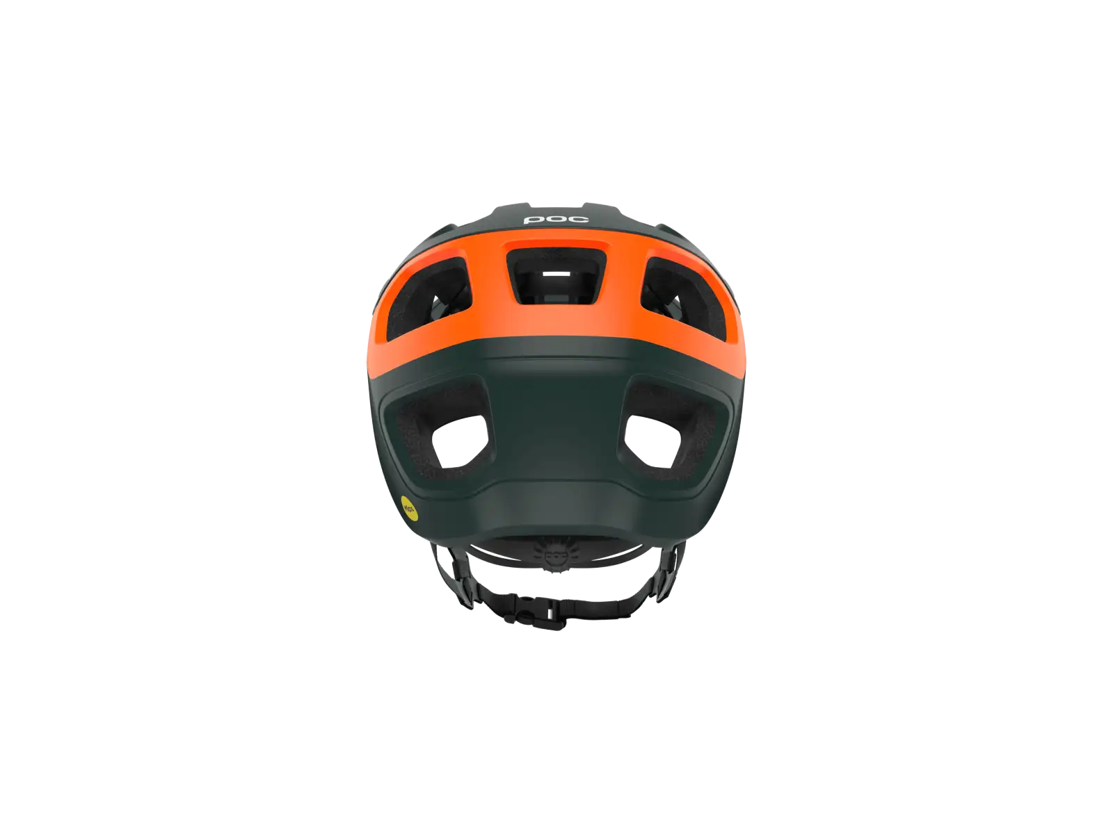 POC Cularis Pure MTB prilba Pargasite Green Matt/Fluorescent Orange Matt