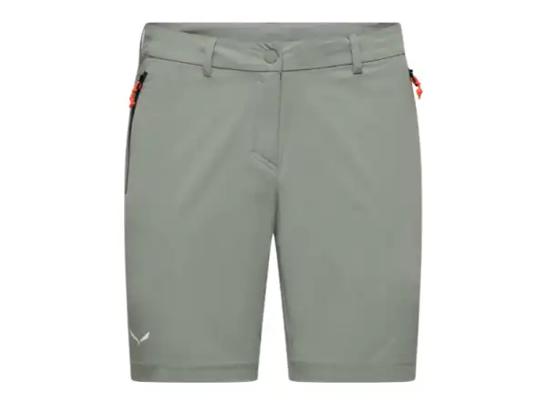 Salewa Puez Talvena Durastretch dámske kraťasy Faded Green