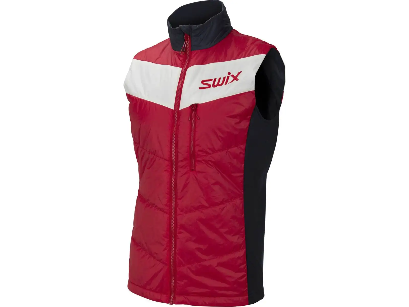 Swix Surmount Primaloft Pánska vesta Fiery Red