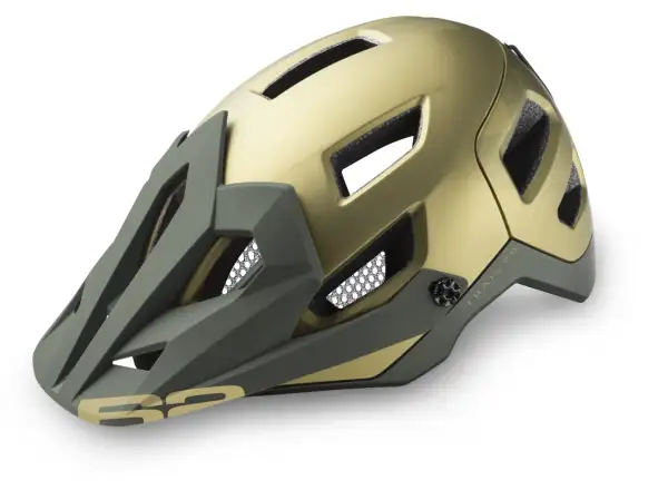R2 Trail 2.0 prilba metalická matná/olivovo zelená/khaki zelená