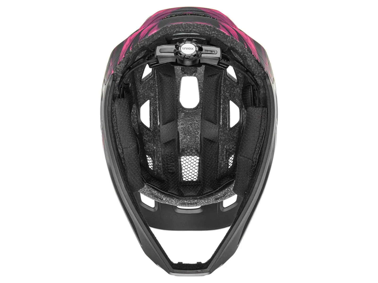 Uvex React JR Fullface MTB prilba Cranberry matt