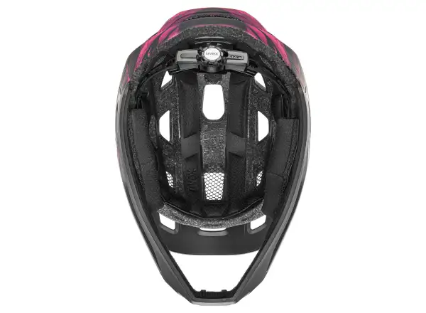 Uvex React JR Fullface MTB prilba Cranberry matt