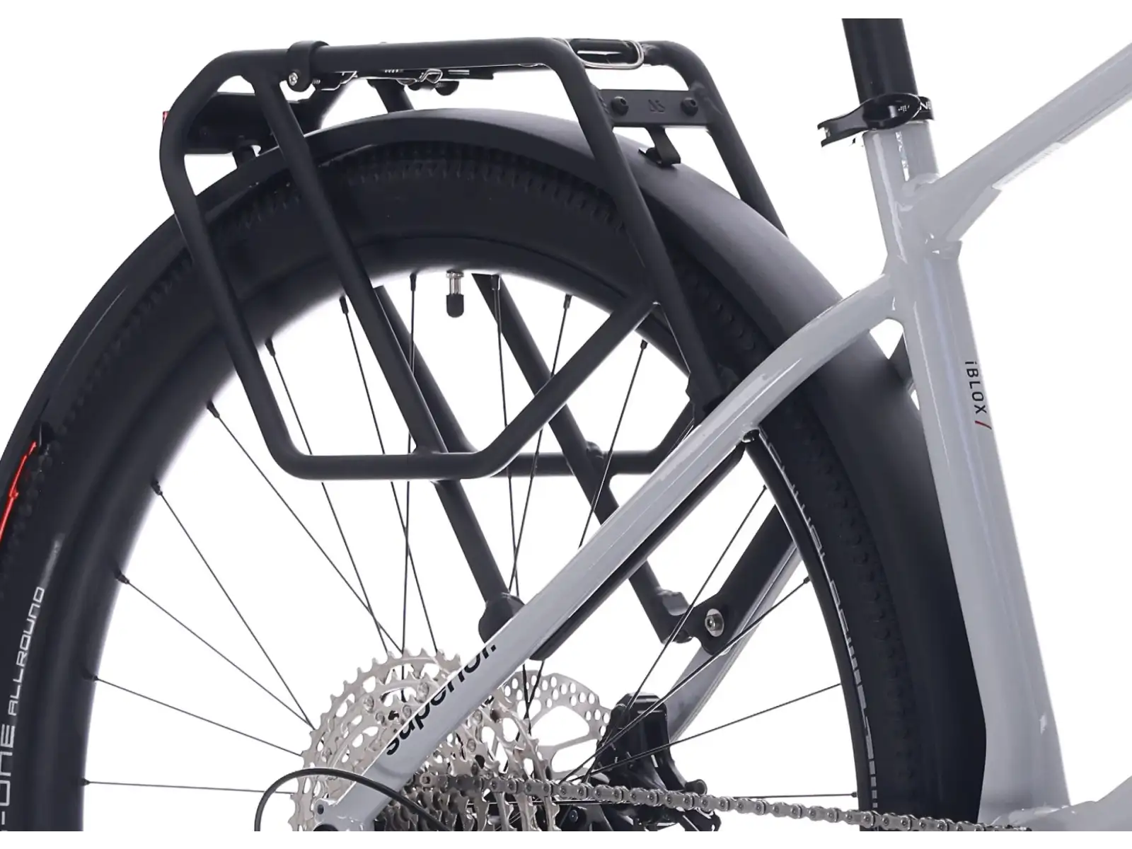 Superior iBlox 6.5 mestský elektrobicykel Gloss Grey
