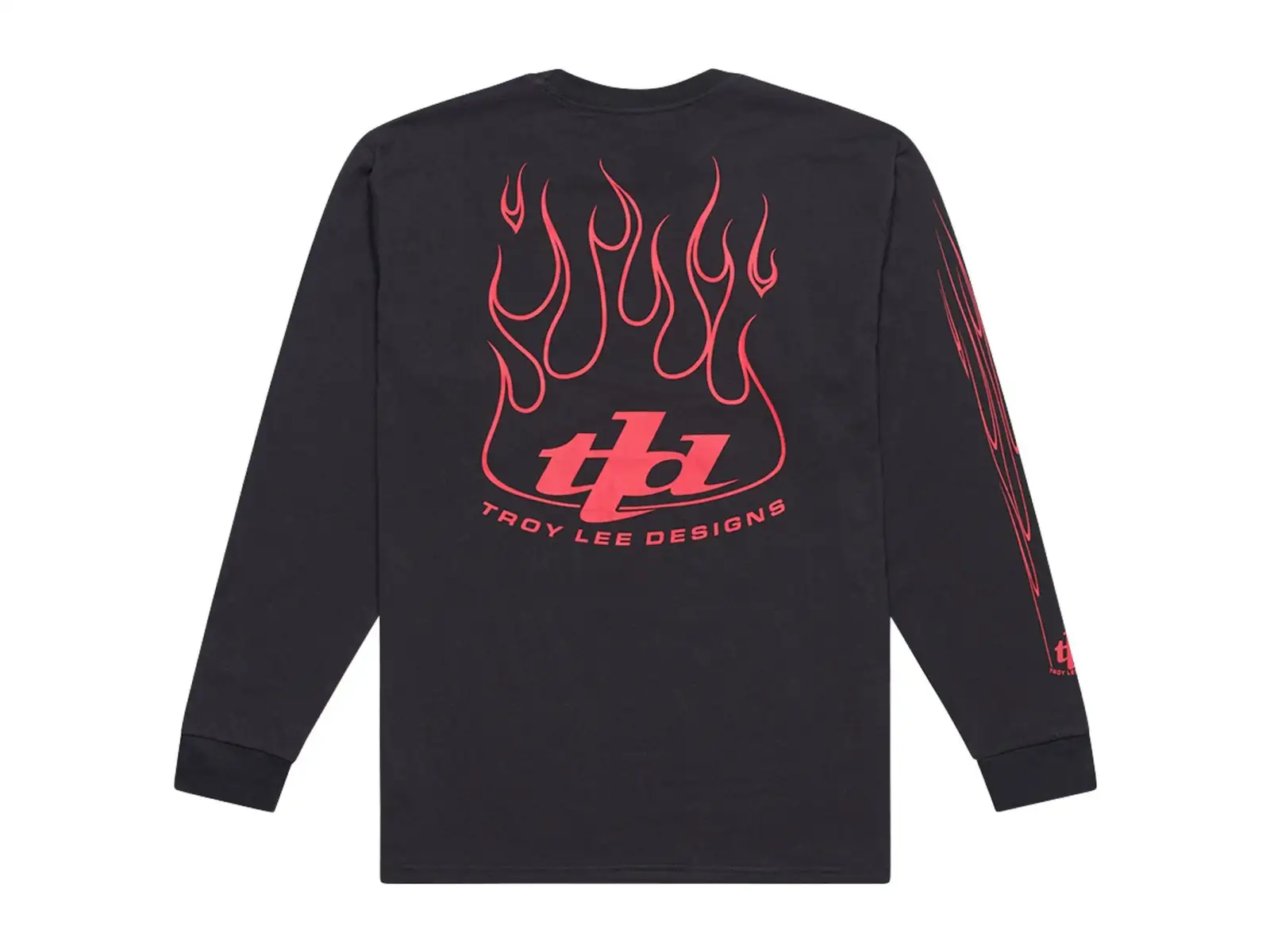 Troy Lee Designs Torched tričko s dlhým rukávom Carbon