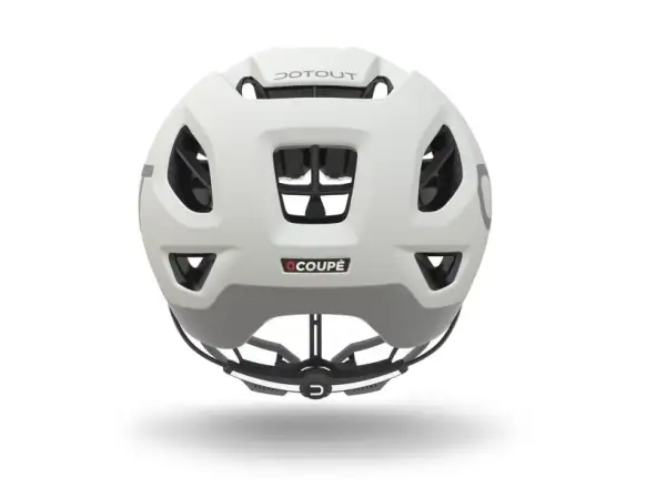 Prilba Dotout Coupé Pro Pearl Matt White/Shiny Light Grey XS/M