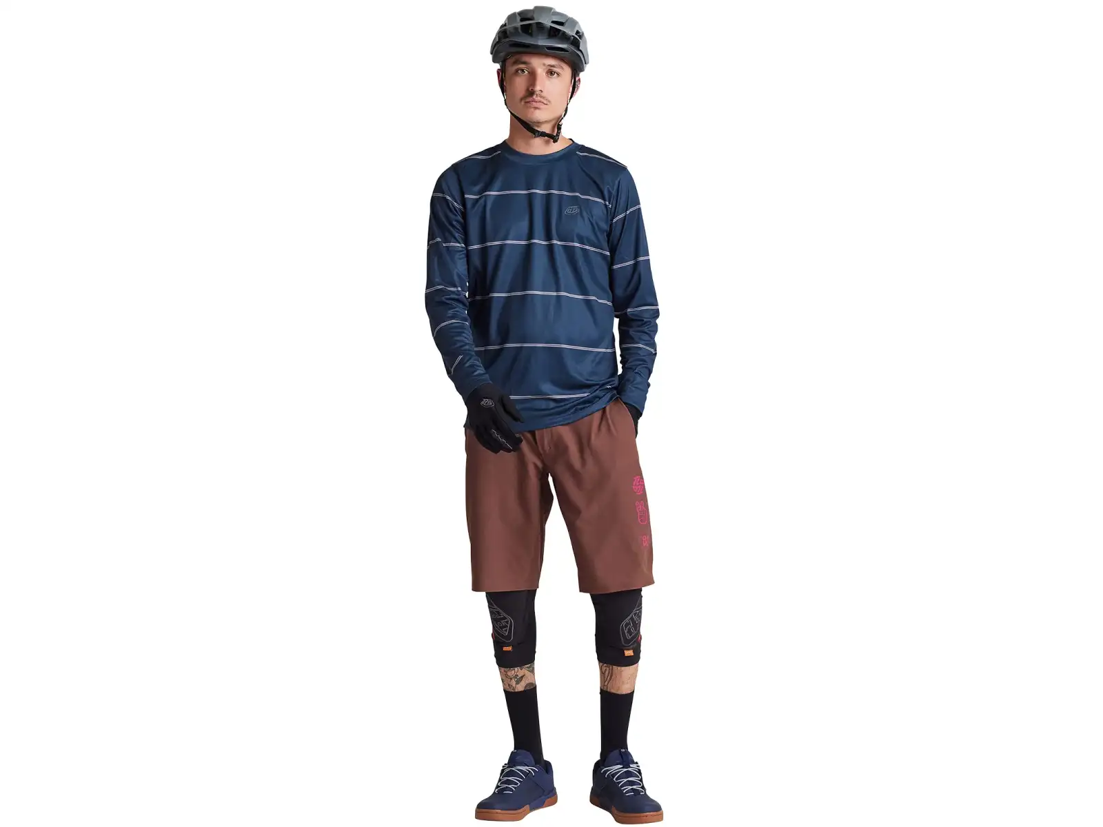 Troy Lee Designs Flowline pánsky dres dlhý rukáv Revert Midnight
