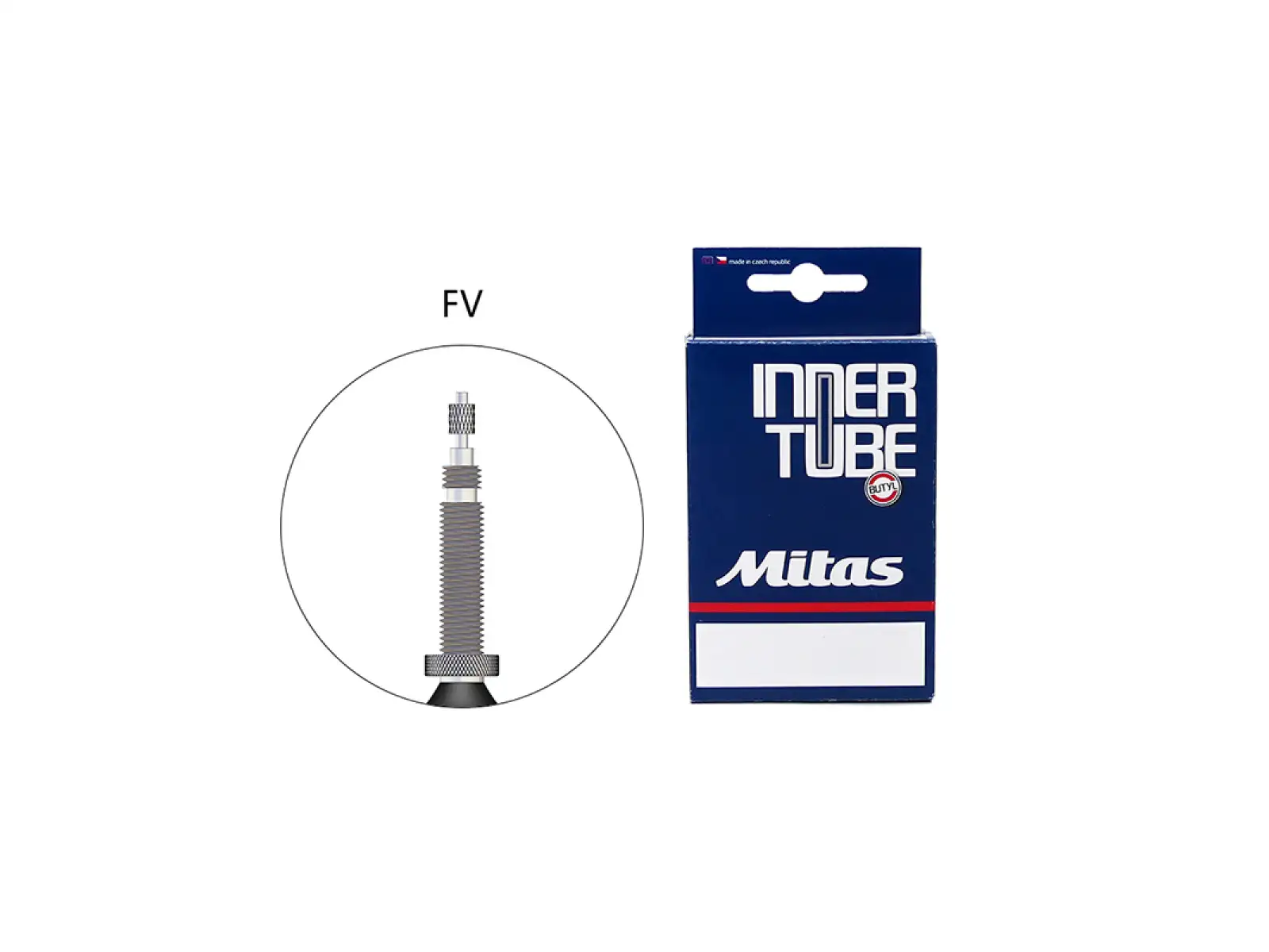 Mitas Classic cestná trubka 700 x 23C/28C FV47 gal. ventil