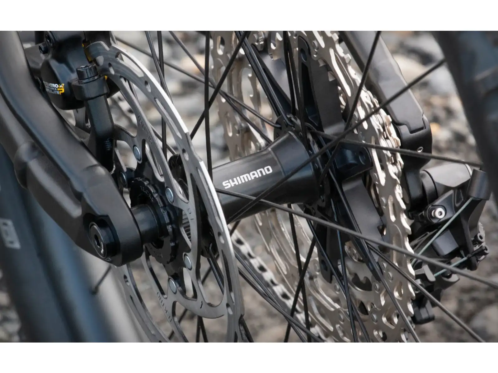 Superior eXF 8089 celoodpružený e-bikeMatte Black/Chrome Silver