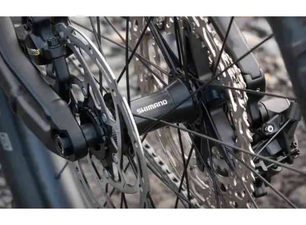 Superior eXF 8089 celoodpružený e-bikeMatte Black/Chrome Silver