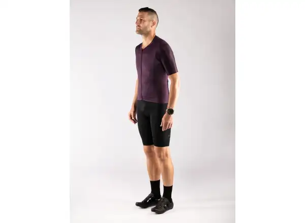 Force Mild pánsky dres krátky rukáv fialová