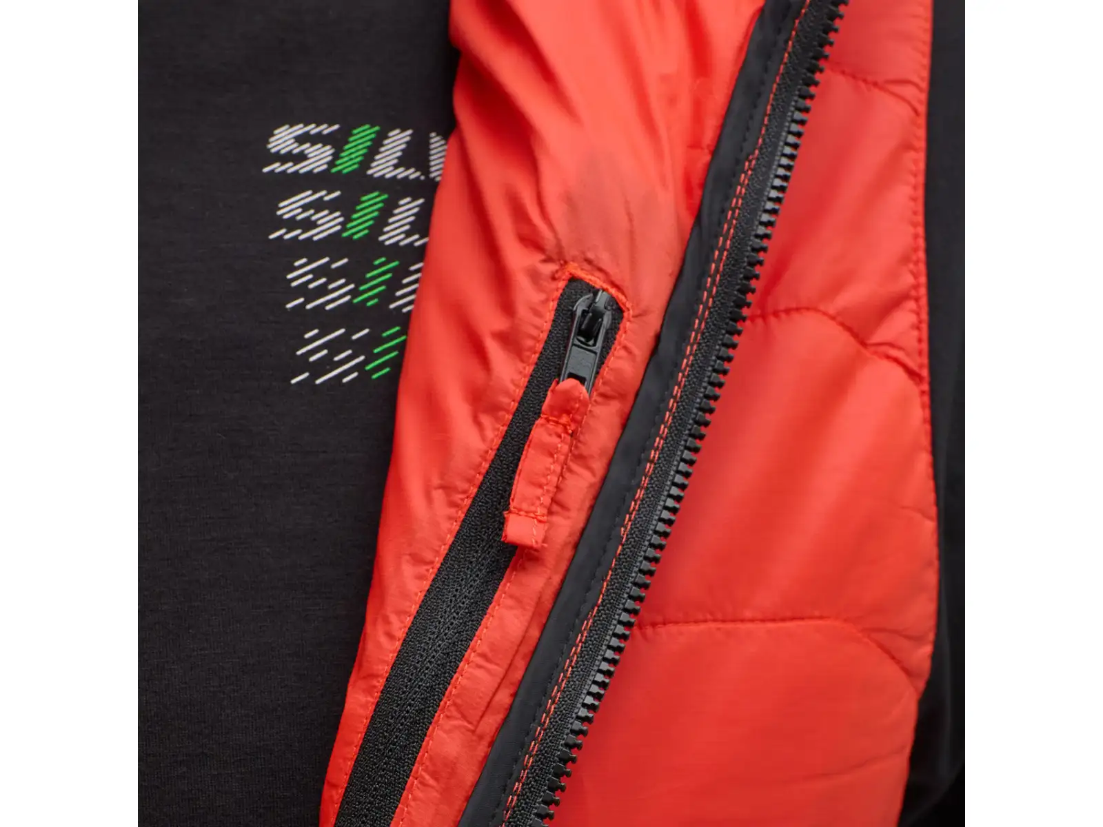 Silvini Core pánska skialpová bunda Ruby/Black