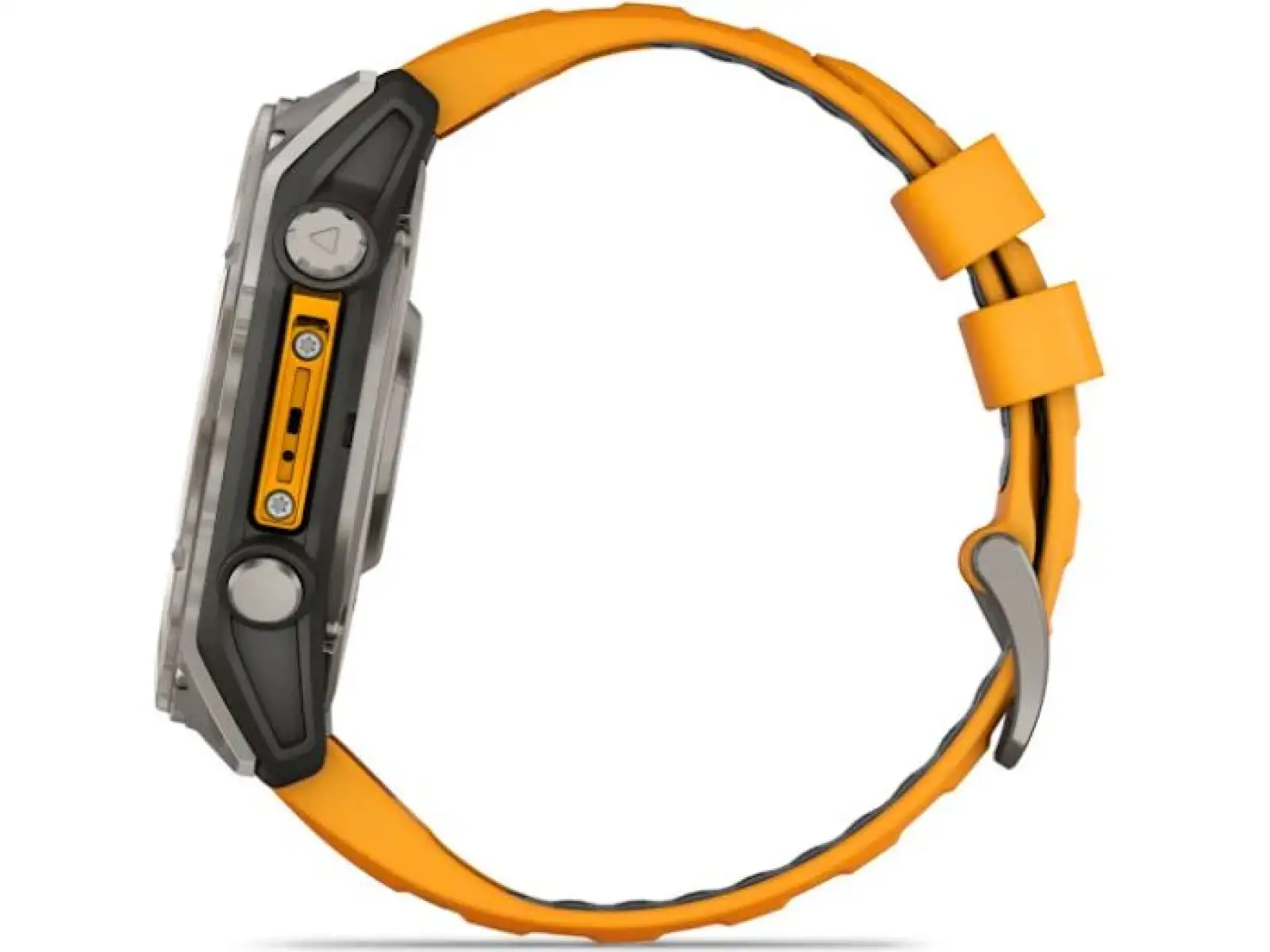 Garmin fenix 8 - 51 mm AMOLED Sapphire inteligentné hodinky Titanium Orange/Graphite