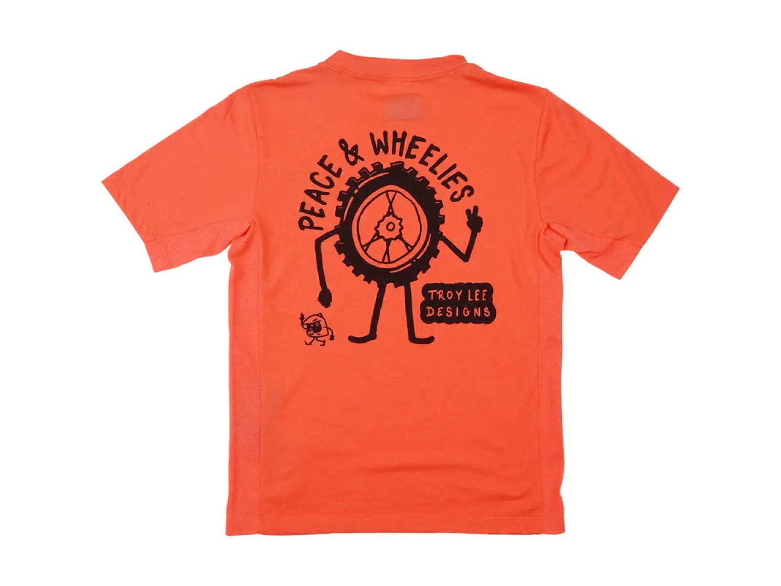 Troy Lee Designs Skyline Ride Tee detský dres krátky rukáv P&W Melon