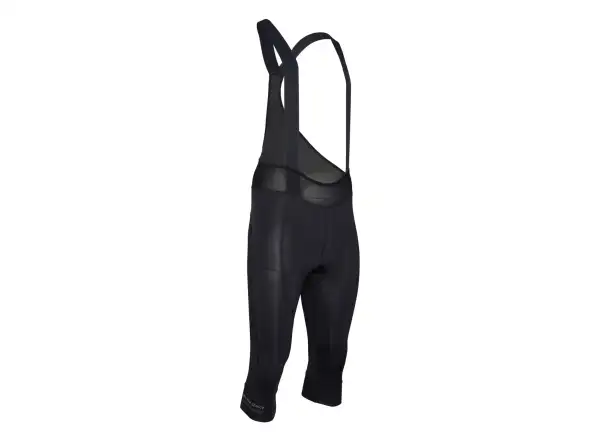 Silvini Alvo Bib pánske 3/4 nohavice s trakmi a vložkou Black
