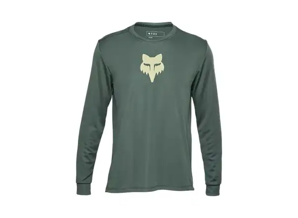 Fox Yth Ranger detský dres dlhý rukáv Hunter Green