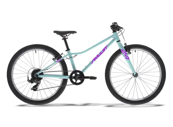 AMULET 24 Tomcat detský bicykel celeste blue/purple