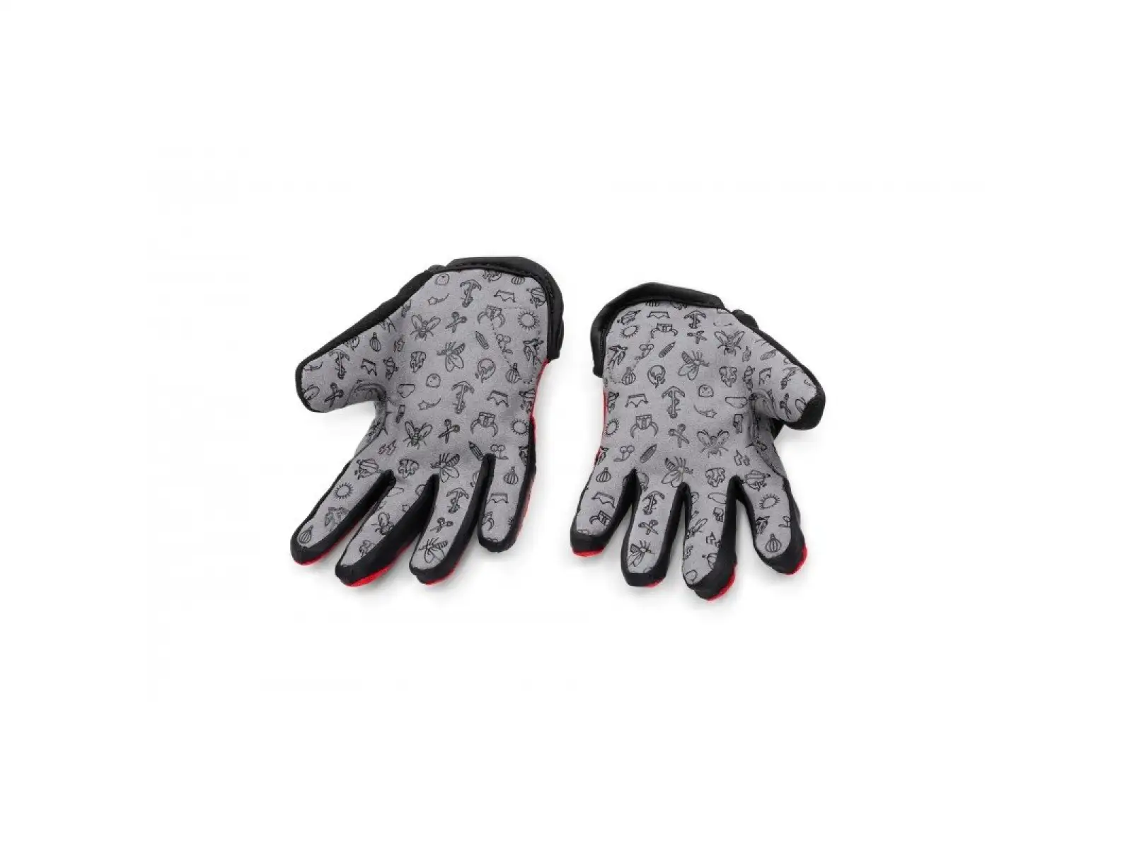 Detské rukavice Woom 7 čierne veľkosť 7 (14 cm)