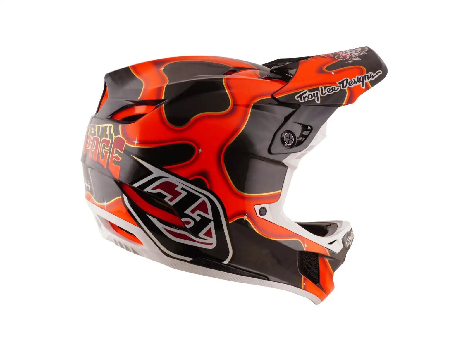 Troy Lee Designs D4 Carbon Red Bull Rampage prilba Dreamland Black
