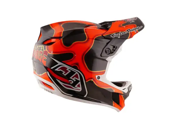 Troy Lee Designs D4 Carbon Red Bull Rampage prilba Dreamland Black