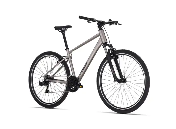 Superior Blox 6.0 trekingový bicykel Gloss Dark Chrome
