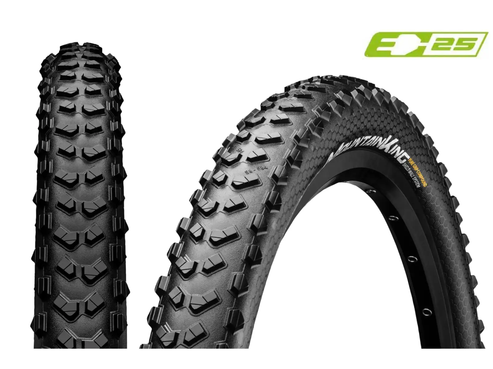 Continental Mountain King III Performance TLR, E-25 29x2,30" MTB plášť kevlar