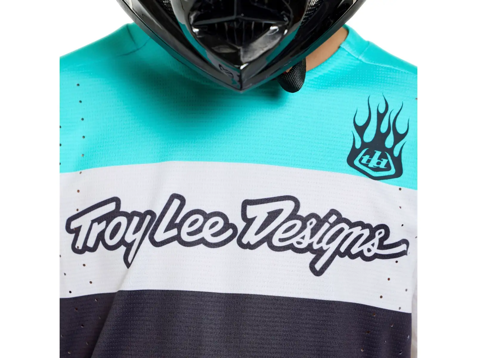 Troy Lee Designs Youth Sprint Pro detský dres dlhý rukáv Yo Moto Carbon