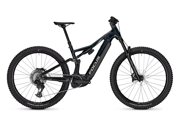 Focus JAM 8 800Wh celoodpružený elektrobicykel Classicgreen / Obsidianblack
