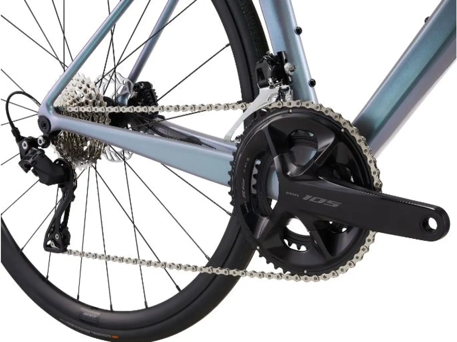 Liv Langma Advanced 2 QOM cestný bicykel Prismatic Haze
