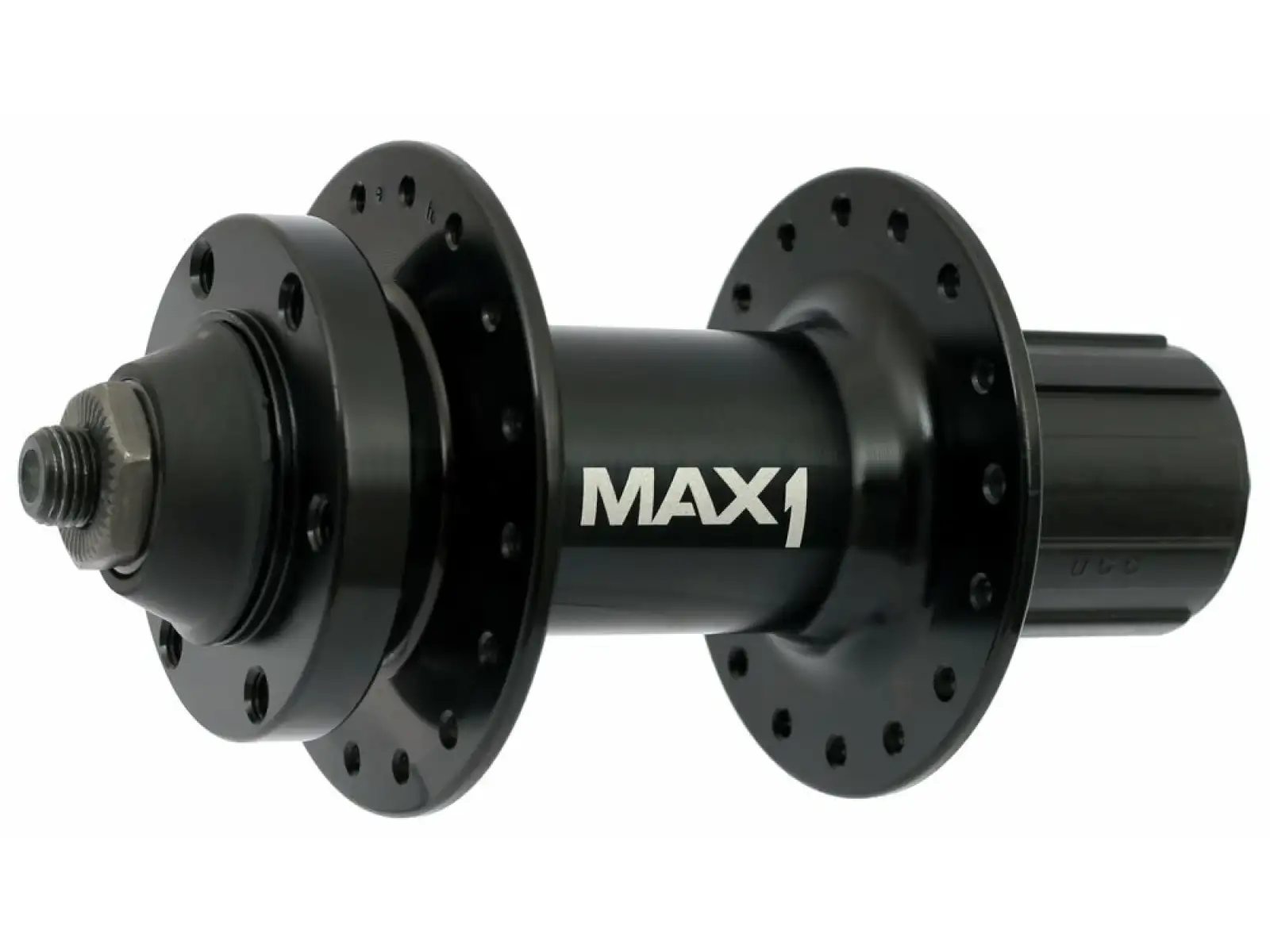 MAX1 Sport zadný náboj 5x135 mm čierny 32 dier orech HG9
