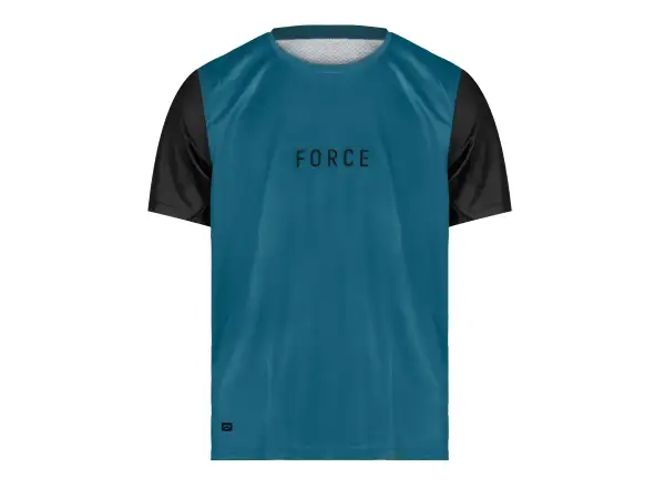 Force MTB Rules pánsky dres krátky rukáv modrá