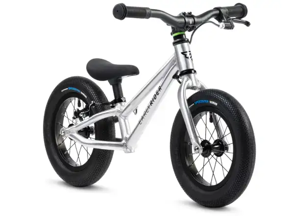Early Rider Charger 12 detský bicykel s brzdou Brushed Aluminium