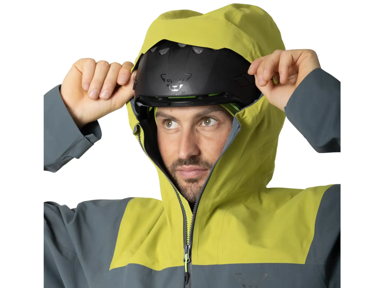 Dynafit Ridge Gore-Tex pánska bunda Golden Lime