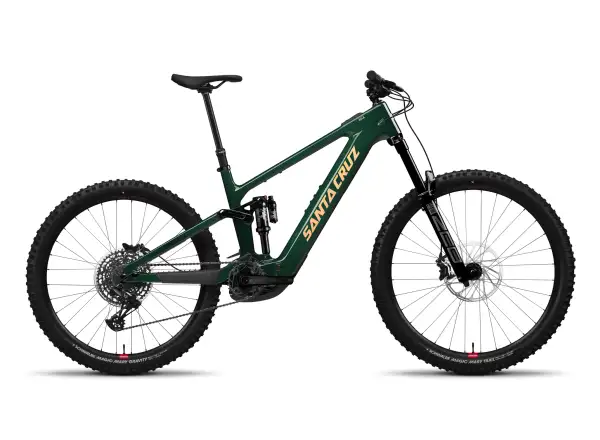 Santa Cruz Vala 1 C MX GX AXS CH celoodpružený elektrobike Midnight Green