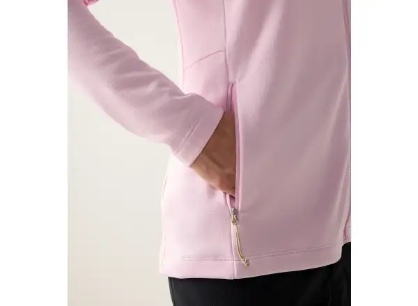 Haglöfs Korp Mid Hood dámska mikina Fresh Pink