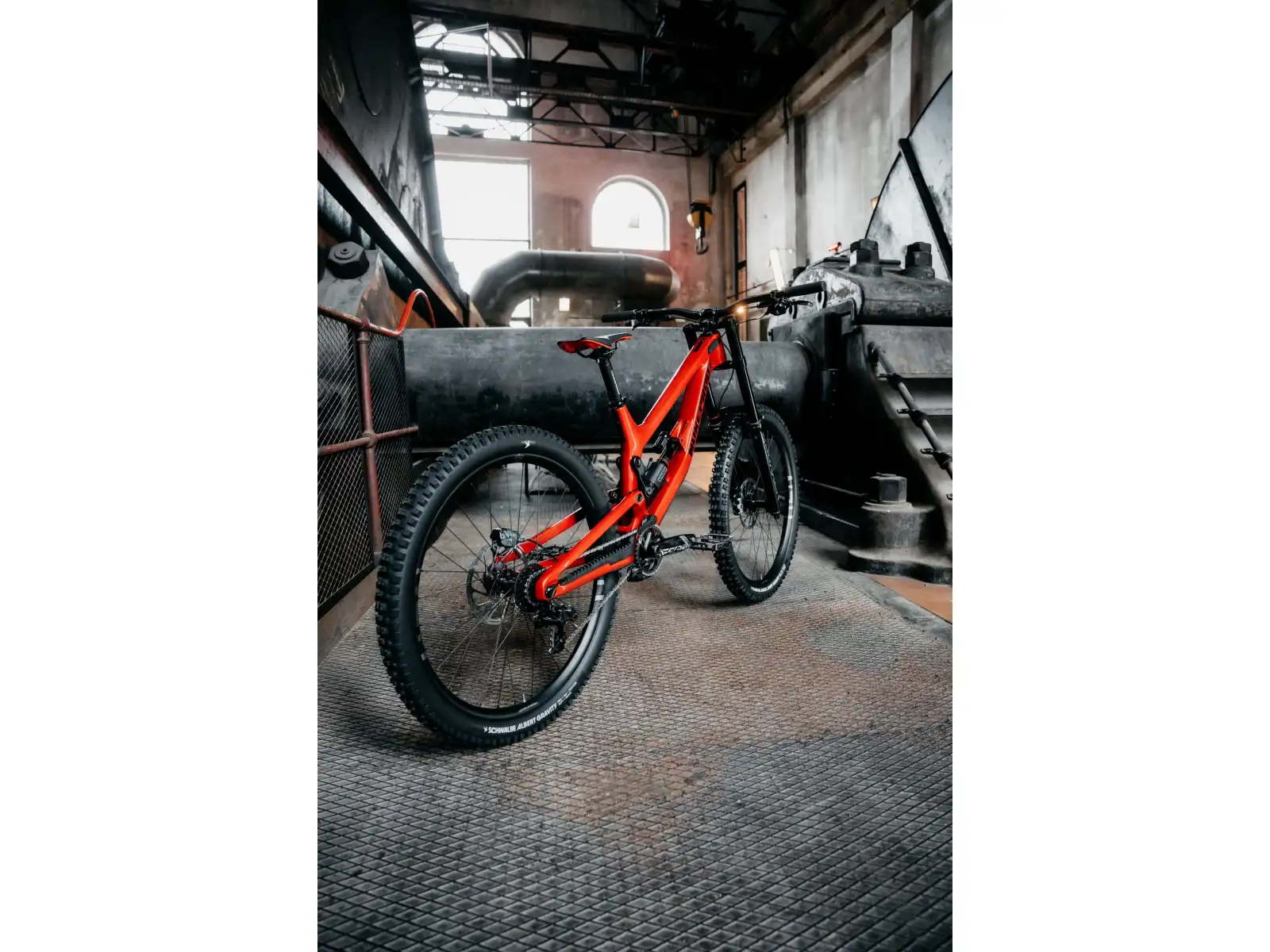 Nukeproof Dissent Carbon Pro 297 GX DH7 zjazdový bicykel Red