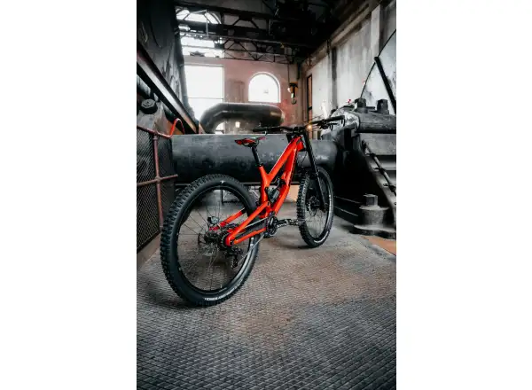 Nukeproof Dissent Carbon Pro 297 GX DH7 zjazdový bicykel Red