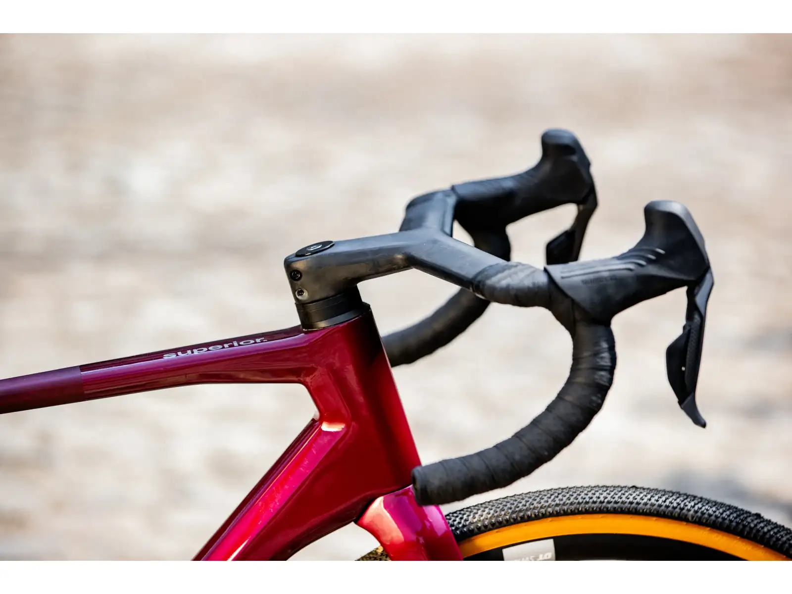 Superior X-Road 9.7 GR gravel bike matný jagavý karbón