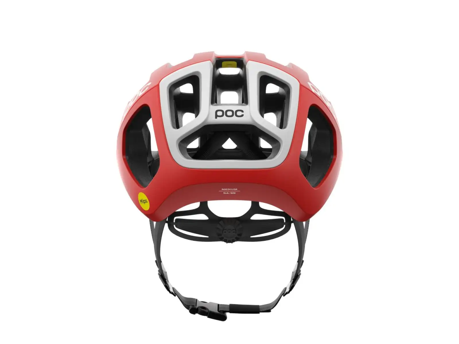POC Ventral Air MIPS prilba Prismane Red Matt