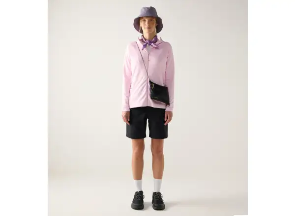 Haglöfs Korp Mid Hood dámska mikina Fresh Pink