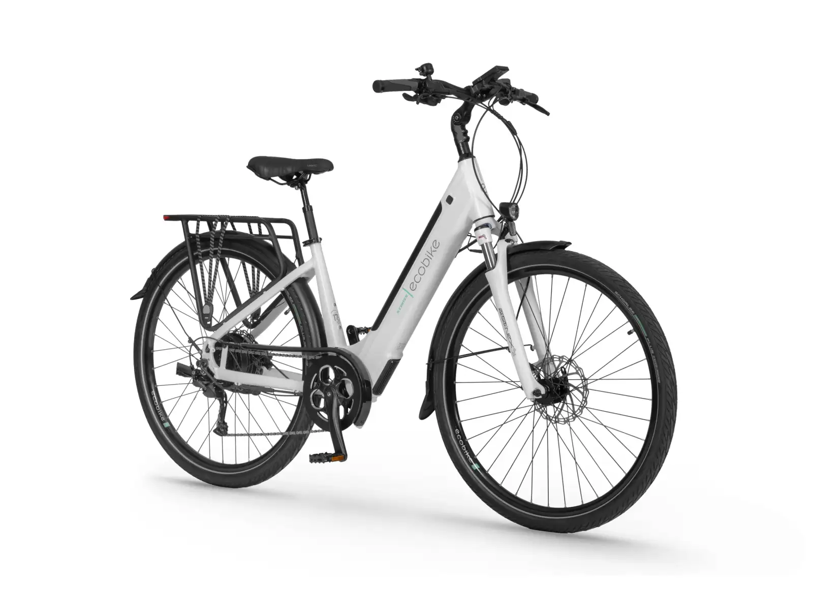 Ecobike X-Cross 630 Wh White trekingový elektrobicykel