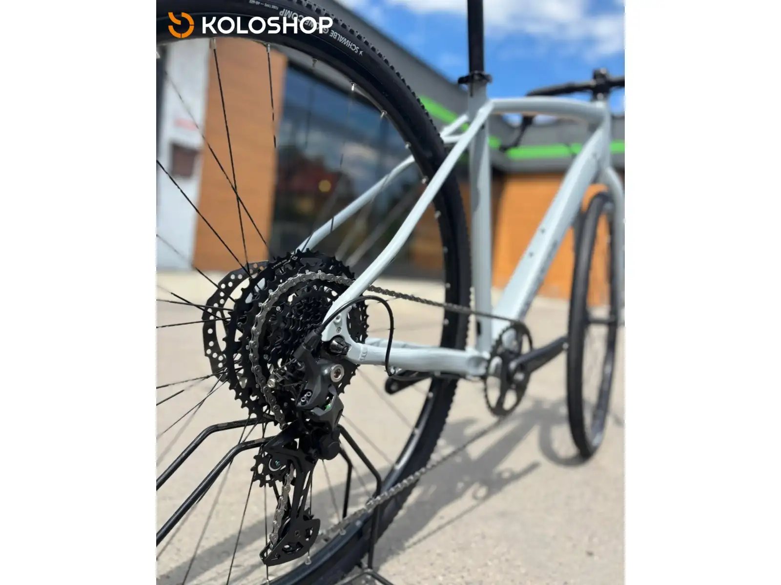 Rock Machine Lukk 50 gravel bicykel Matte Limerock Grey