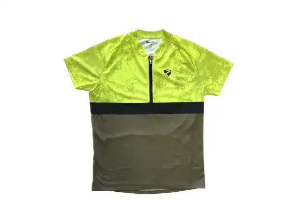Ziener Nilio Junior detský dres krátky rukáv Poison Yellow
