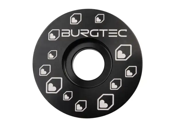 Burgtec Top Cap zátka hlavového zloženia čierna