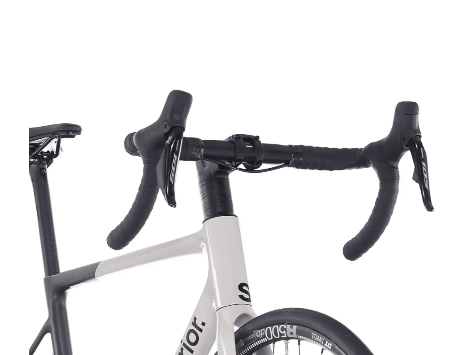 Superior RR 9.5 cestný bicykel Matte Carbon / White