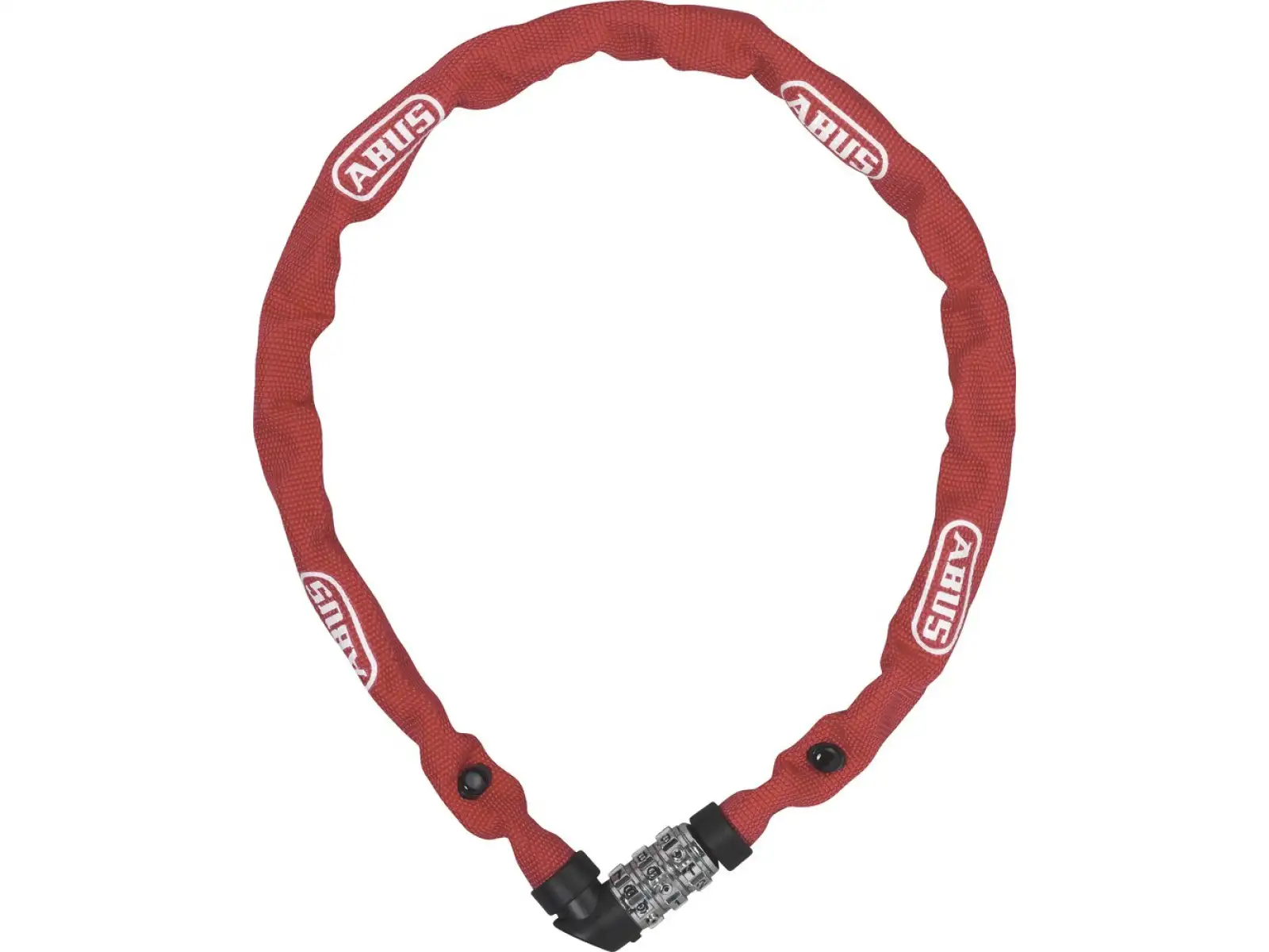Reťazový zámok Abus Web 1200/60 červený