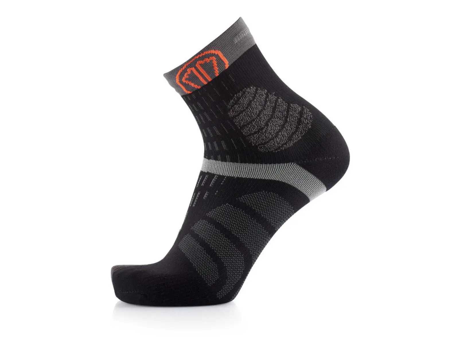 Ponožky Sidas T-Free Trail Running Black/Grey