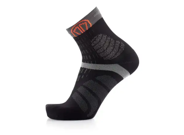 Ponožky Sidas T-Free Trail Running Black/Grey