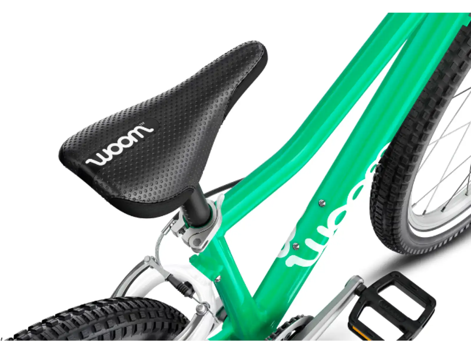 Woom 5 Mint Green 24 detský bicykel