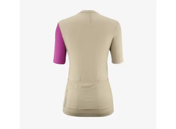 Mavic Essential dámsky dres krátky rukáv White Pepper/Fuchsia